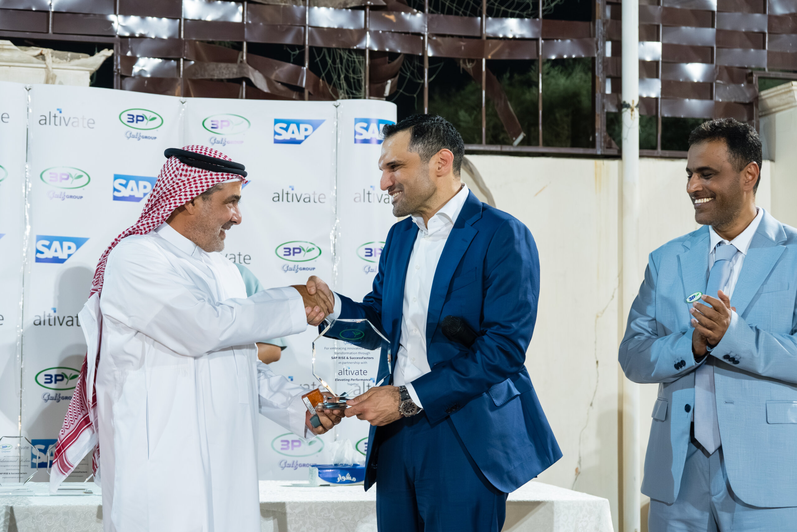 GPS and Altivate celebrating a successful partnership