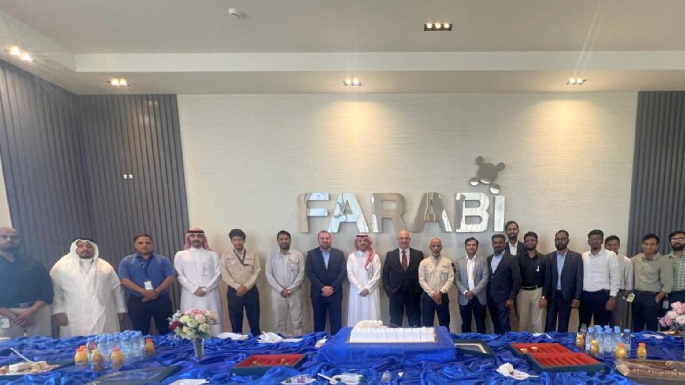 The team behind the success